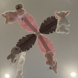 Lambs & Ivy Jungle Safari Musical Baby Crib Mobile – Barely Used