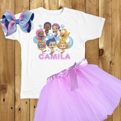 Bubble Guppies 3T Party Outfit Pink