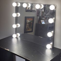 Frameless LED Vanity Mirror