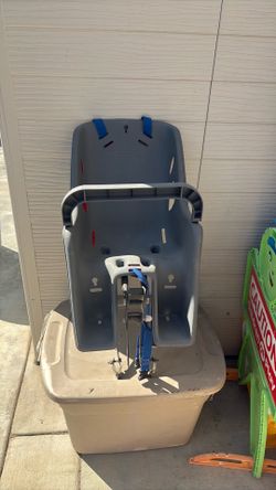 Free baby/toddler bike seat