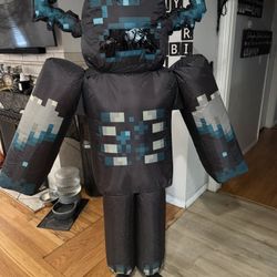 Inflatable Mindcraft Costume 