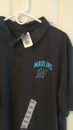Marlins Baseball Official Polo Shirts