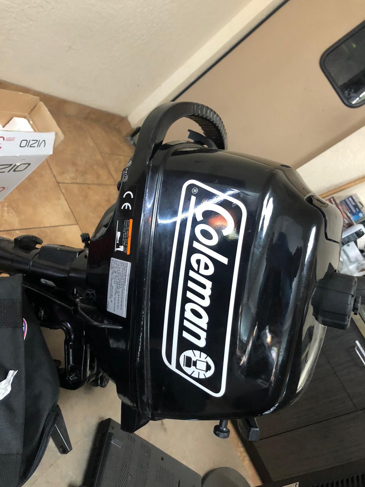 Coleman Outboard Motor - AS IS