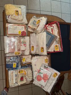 Vintage linens
