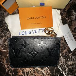 LV Romy  Card Holder (black) 