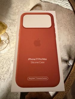 iPhone 17 Pro Max Silicone case Terra Cotta