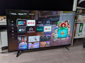 TCL 55" LCD 4k Roku TV (Model 55s515)