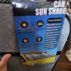Front Windshield Sun Car Shade 55.16"x27.5"