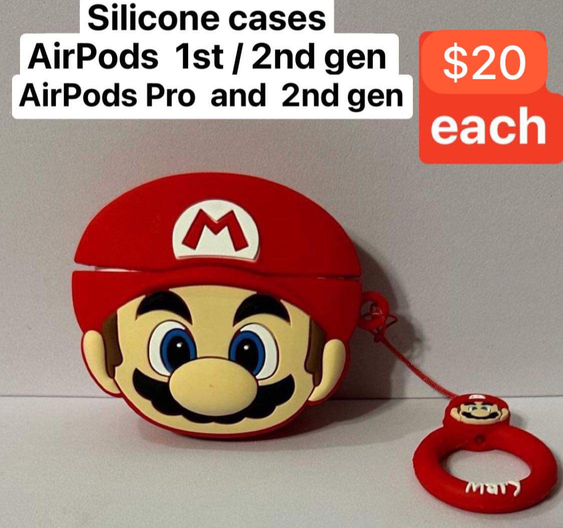 Silicona AirPods Pro  And  2nd gen. Cases $20 each.