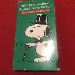 It's Christmastime Again Charlie Brown VHS CBS Christmas TV Special Peanuts