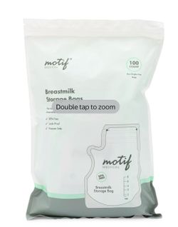 Breast Milk Storage Bags - Motif