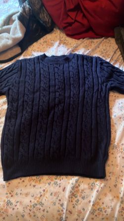 Navy blue sweater