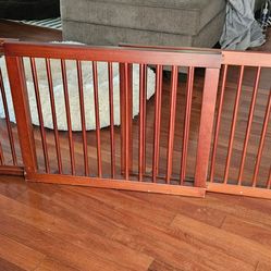 Wooden Dog Gate