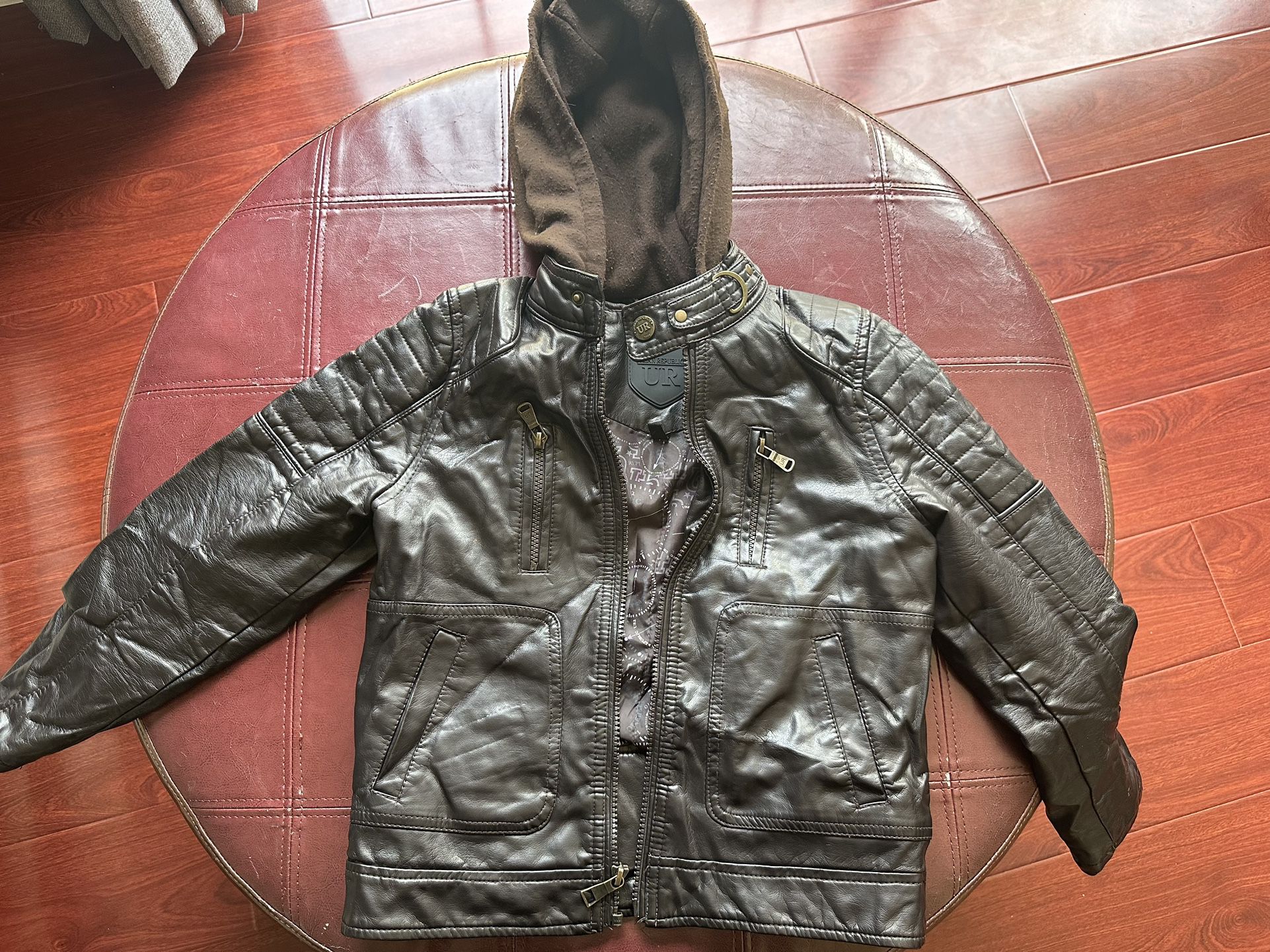 Urban Republic Leather Jacket (Kids S 7/8)