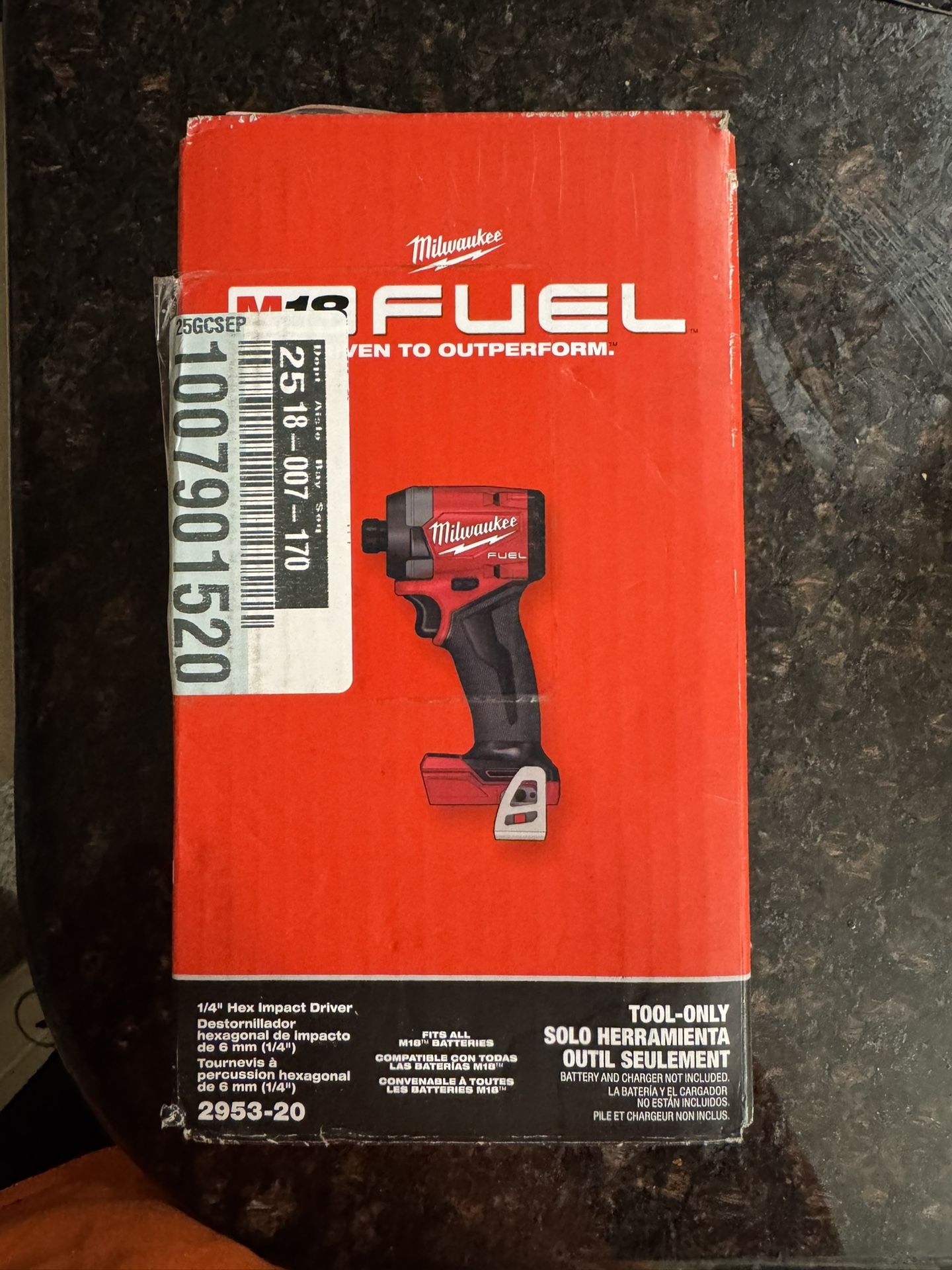 1/4 Hex Impact Driver Milwaukee 