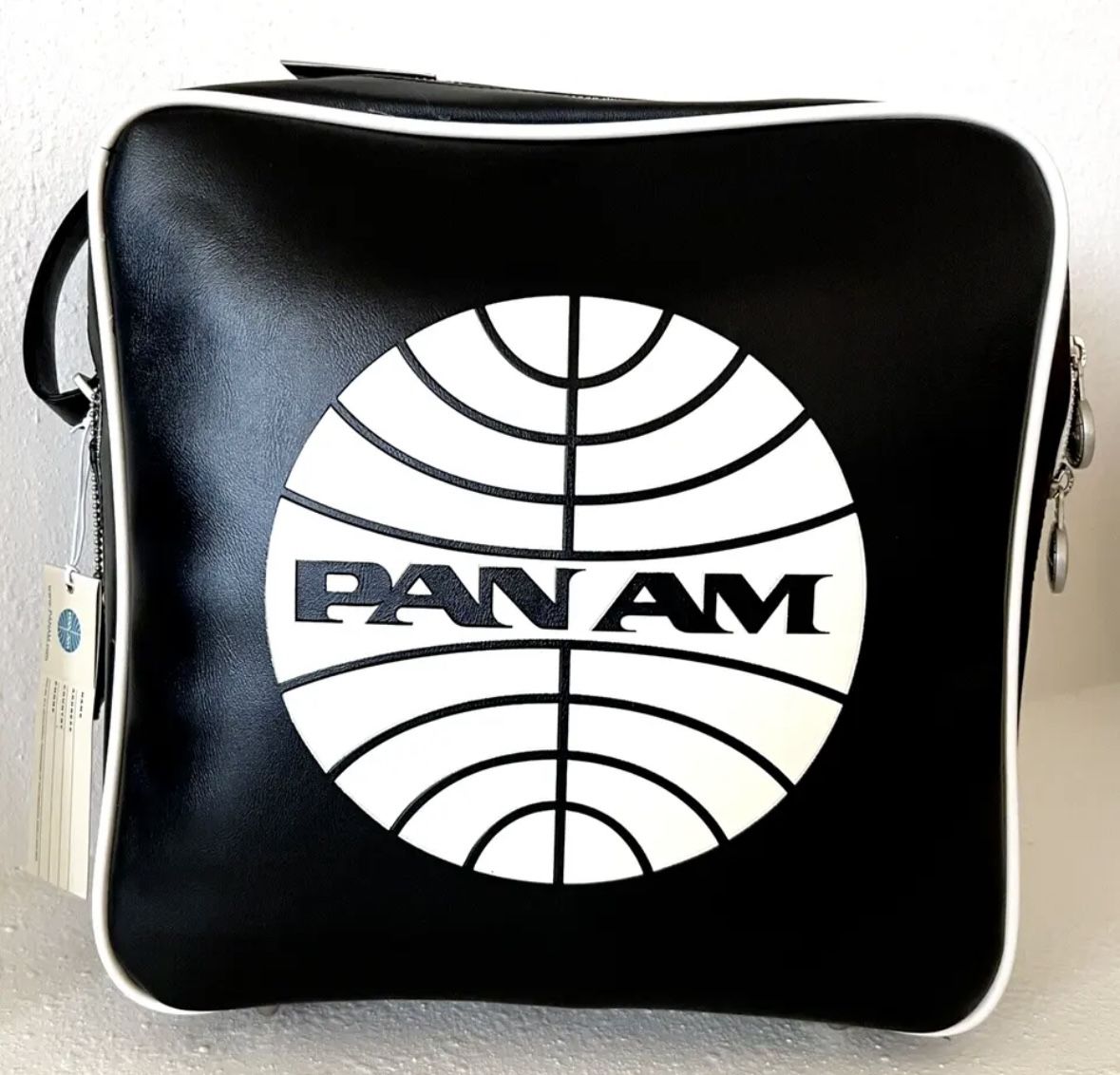 PAN AM “Innovator” Bag, Originals, Certified Vintage Style, NWT, Black, Rare