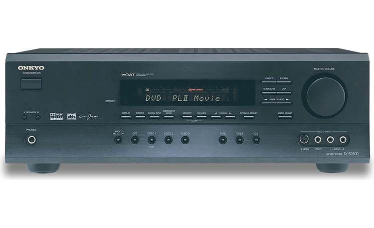 Onkyo TX-SR500 Audio Video Dolby Digital HomeTheater Receiver. 