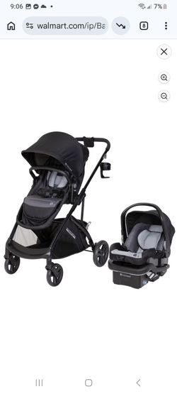 Baby Trend Passport Switch Modular Travel System with EZ-Lift PLUS Infant Car Seat - Dash Gray