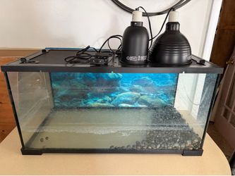 40 gallon breeder aquarium/terrarium