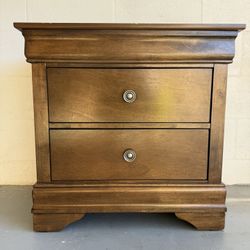 American Signature Louis Wooden Nightstand