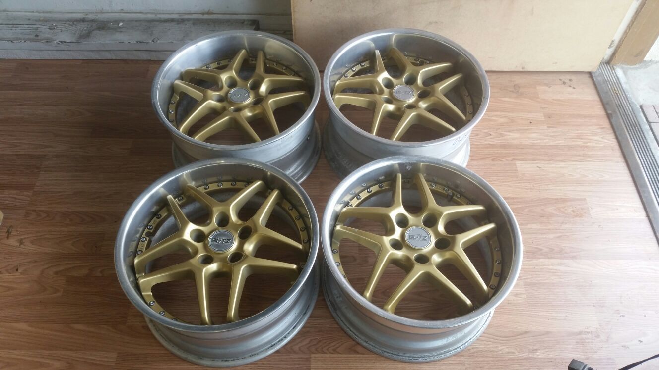 Blitz Type 03 JDM Wheels 17x8 17x9 5x114.3