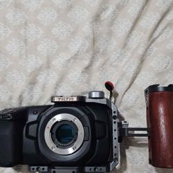 Blackmagic 4k With Cage