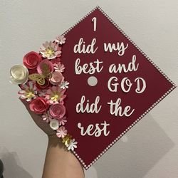 Customize Graduation Cap & Cap Topper