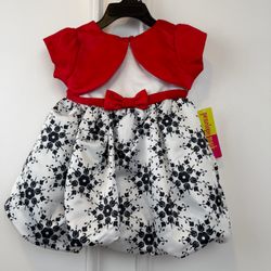 Penelope Mack Baby Girl 6/9M Christmas Dress – $10