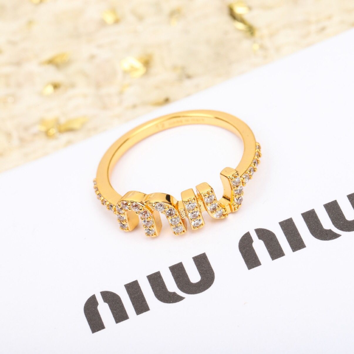 Full diamond ring