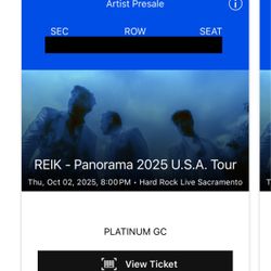 Reik Tickets
