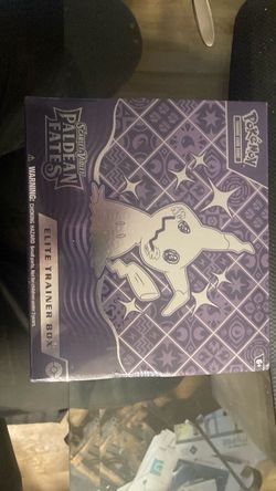 Pokémon paldean fates elite trainer box sealed