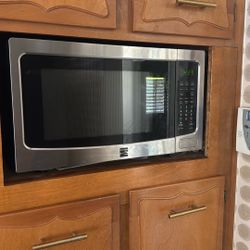 Kenmore Stainless Microwave