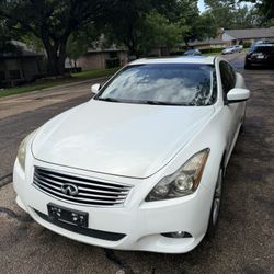 2012 Infinity g37 coupe 