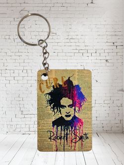 The Cure Robert Smith Poster Keychain 