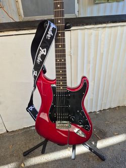 Fender stratacaster electric guitar