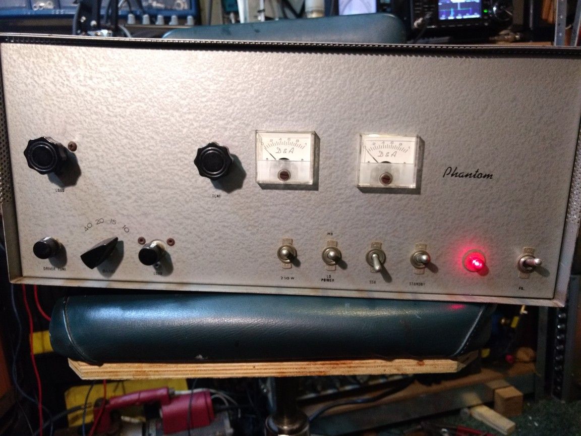 D&A Phantom 10 Tube/ Triple Stage Ham Radio Amplifier.  EXCELLENT CONDITION!!
