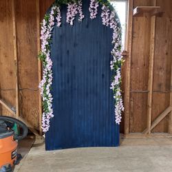 Beautiful handmade backdrop for a wedding or any occasion must pick up by tomorrow