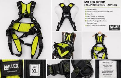 Miller by Honeywell XL Safety Harness w/ Positioning Belt