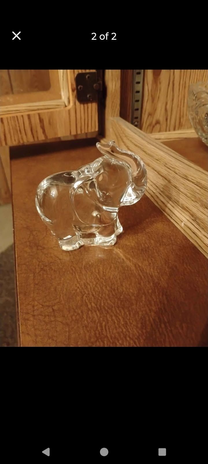 Lenox Crystal Elephant 