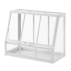 IKEA ÅKERBÄR Mini Greenhouse white 17 ¾ "