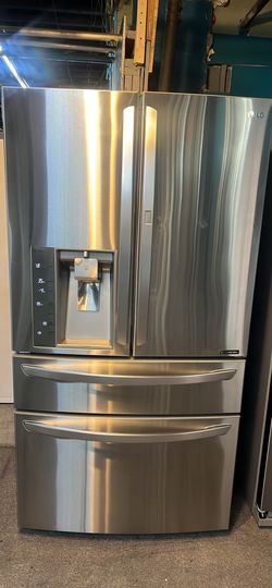 36”in wide 68” height LG frige 2 months use perfect working and warranty