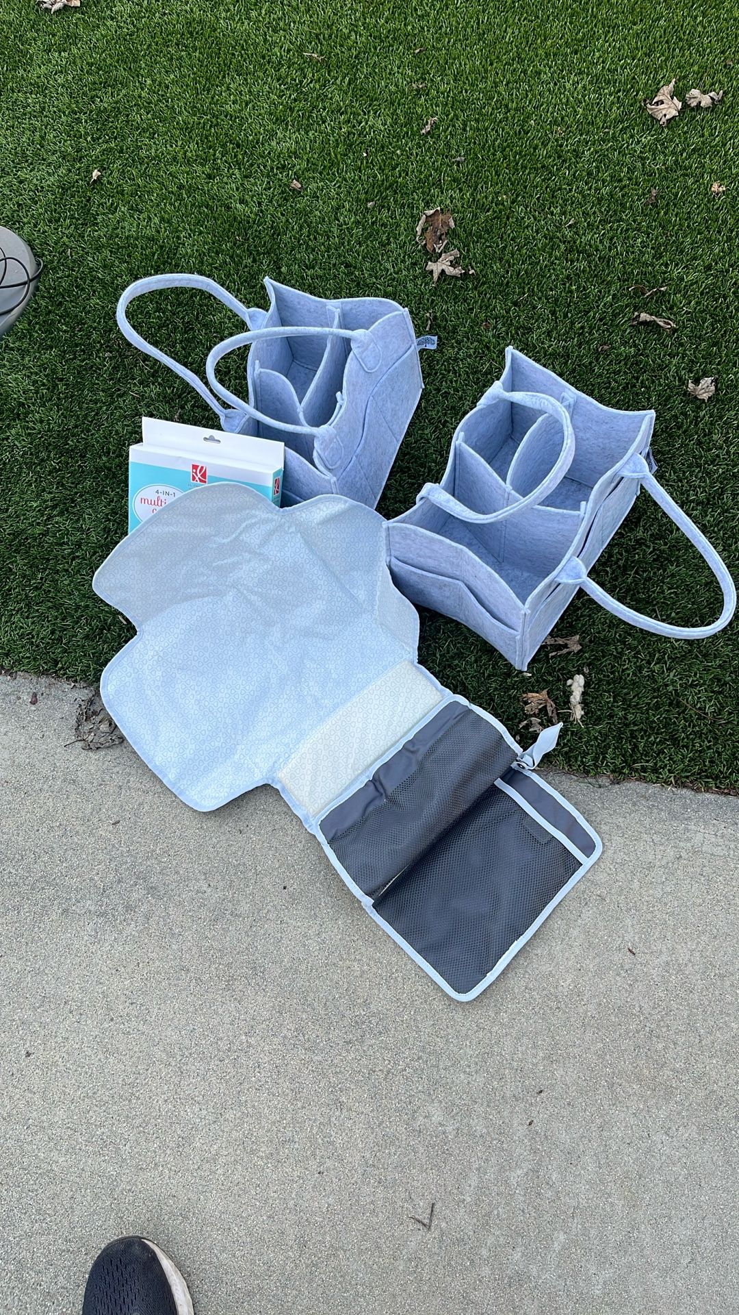 Diaper Caddy & Changing Pad 