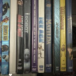 44 DVDs Good Condition 