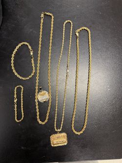 Gold plated jewelry