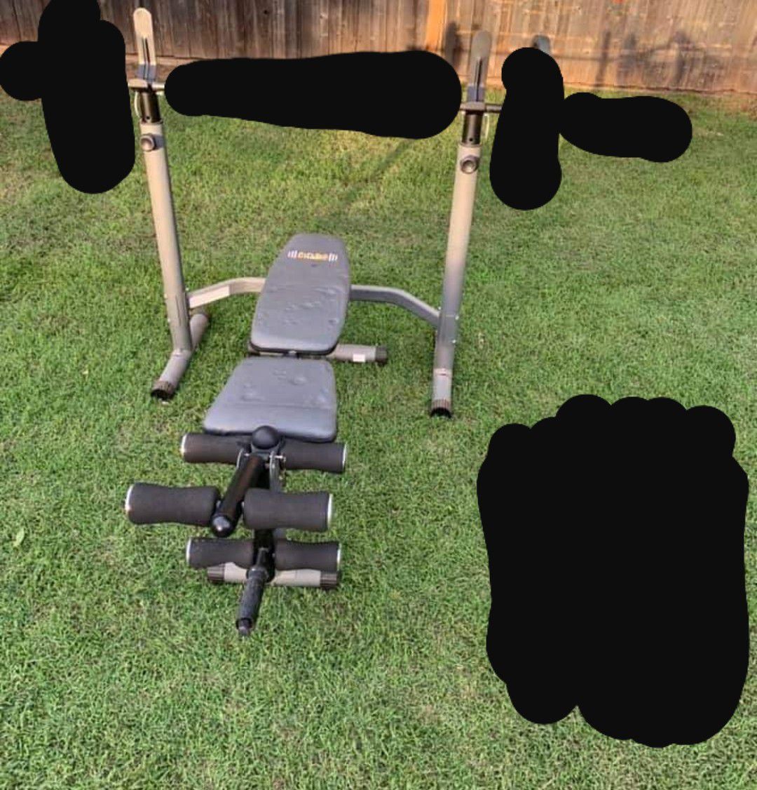 Only Squat & Bench Rack & Adjustable Bench