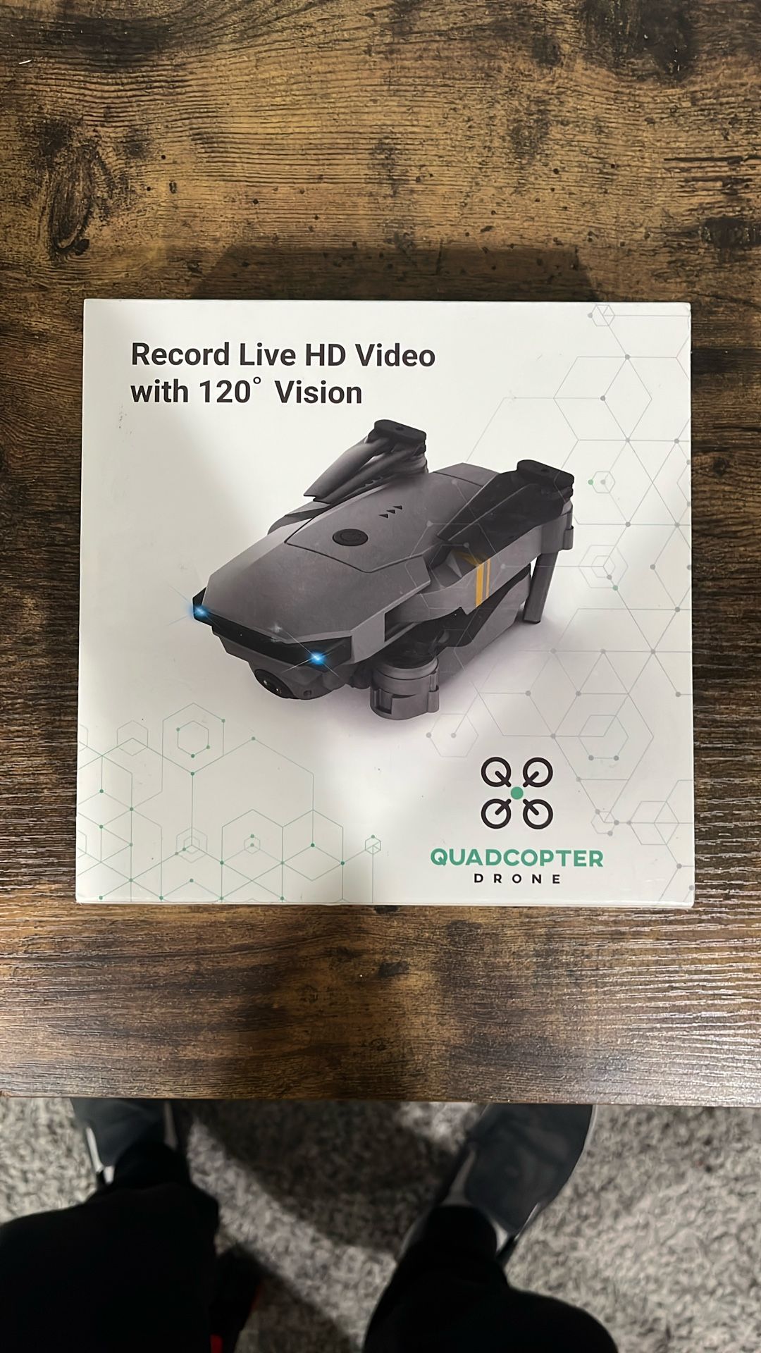 Electronic Drone with 120 degree HD Camera