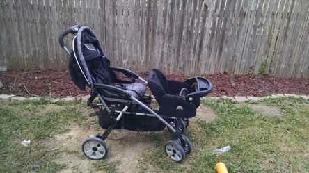 Tandem (dual/double) stroller