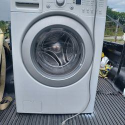 LG front load washing machine work.Good 90 day, warranty.I fix and sell washers and dryers