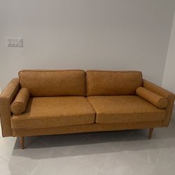 Leather Couch 