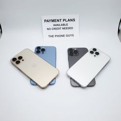 Apple iPhone 13 Pro - $1 Down To Take Home Today Pay The Rest Later